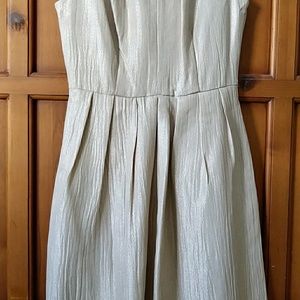 Ellen Tracy gold/taupe dress size 4. Gently worn.